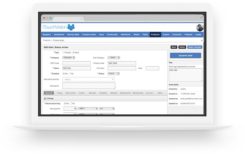 Stock inventory management Stock inventory management