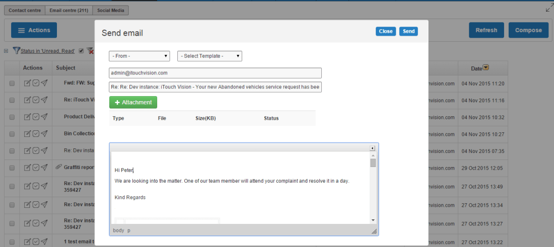eForms Email Template eForms Email Template